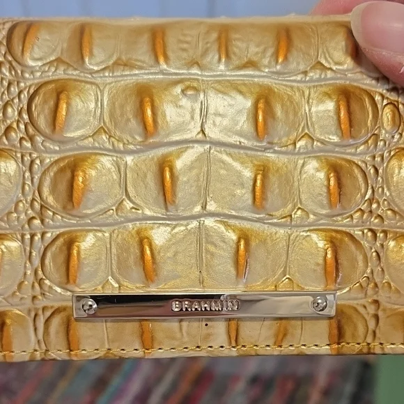 Brahmin Ady Wallet in Golden Rod Ombre Melbourne. NWT. - Picture 2 of 15